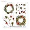 zimowe wianki*winter garlands*Wintergirlanden*guirnaldas de invierno
